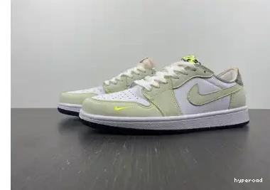 Hyperoad Low White-Green Nike Air Jordan 1 0626